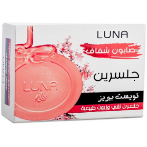 LUNA GLYCERIN TRANSPARENT SOAP WITH TWIST BERRIES NATURAL OILS 100 GM